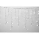 Somogyi Ghirlanda luminoasa, 200 LED-uri, cablu alb, pentru utilizare în exterior