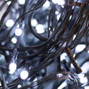 Somogyi Ghirlanda luminoasa cu LED-uri, 240 LED-uri, 8 perechi, temporizator, alb rece, pentru exterior