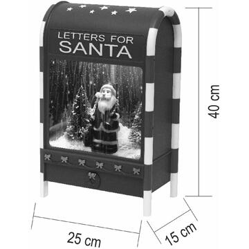 Somogyi Cutie poștală muzicală, cu zăpadă