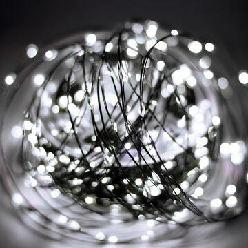 Somogyi Ghirlanda luminoasa Micro LED, 1500 LED-uri/150 m, alb rece, pentru exterior