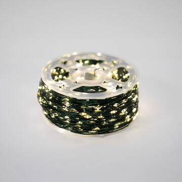 Somogyi Ghirlanda luminoasa Micro LED, 1500 LED-uri/150 m, alb cald, pentru exterior