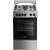 Aragaz Arctic AGG5611DTTLXN, Gaz, 4 arzatoare, Aprindere electrica plita/cuptor, Safety Plus, Grill, Rotisor, Timer, Arzatoare cu eficienta ridicata, 50 cm, Inox