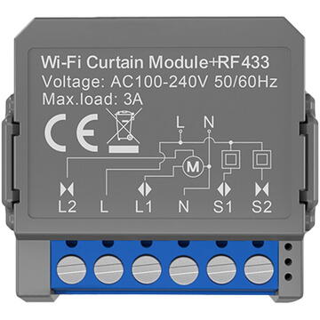 Avatto CMS16-RF-1 WiFi+RF Smart Curtain Module