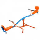 VivaTechnix Balansoar pentru copii, 2 locuri, Otel, Rotatie 360 grade, Capacitate max 136 kg, 2640 x 930 x 710 mm