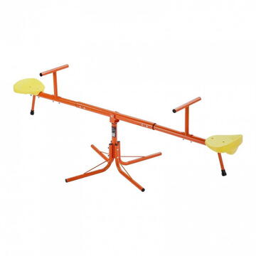 VivaTechnix Balansoar pentru copii, 2 locuri, Otel, Rotatie 360 grade, Capacitate max. 90 kg