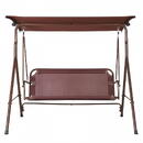 Leagan pentru gradina, 3 locuri, Vivatechnix Maro, Otel, panza Oxford, 1740×1095×1550 mm, max 240 kg