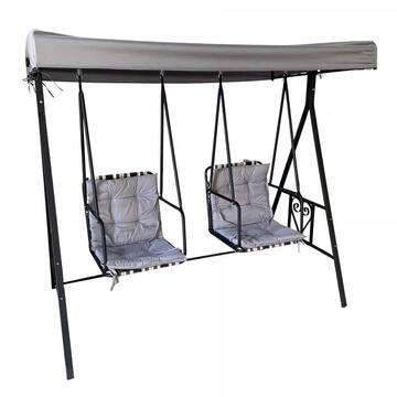 Leagan de gradina cu 2 locuri, Vivatechnix VMD-1024, dimensiune 120x187x206 cm, maxim 200Kg