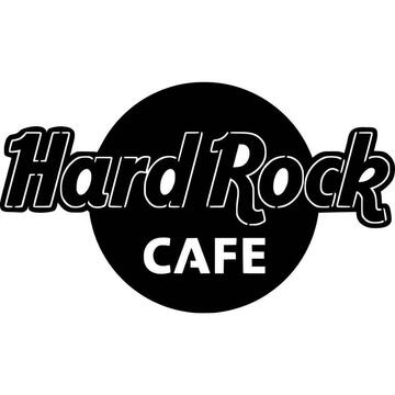 VivaTechnix Decoratiune metalica de perete Krodesign Hard Rock Caffe KRO-1067, Lungime 60 cm, negru, grosime 1.5 mm