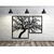 VivaTechnix Set 2 decoratiuni perete Krodesign KRO-1043 Tree of Life, metal, negru