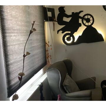 VivaTechnix Decoratiune luminoasa de perete, Krodesign Hard Enduro