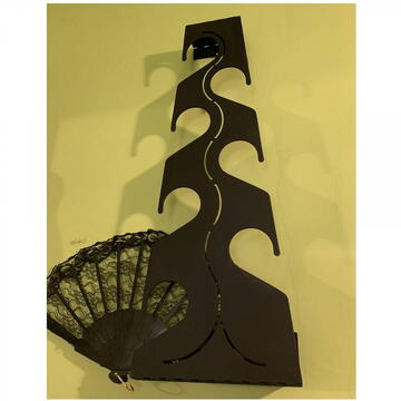 VivaTechnix Cuier metalic Krodesign Black Hanger, lungime 50cm, negru