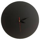 VivaTechnix Ceas de perete metalic Krodesign Intense Black, diametru 31 cm