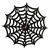 VivaTechnix Ceas de perete metalic Krodesign Spider, diametru 50 cm, negru
