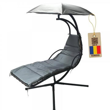 Scaun leagan pentru terasa Vivatechnix VMD-1025, dimensiune 195x125x195, capacitate 120 Kg