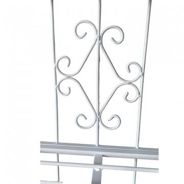 Suport pentru flori Vivatechnix VMD-1061 Alb, 50x30x125 cm, 3 polite, demontabil