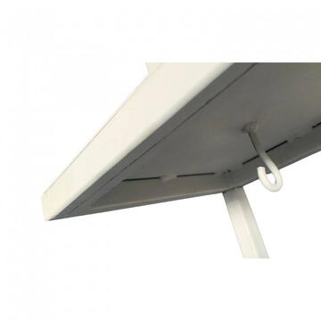 Suport pentru flori Vivatechnix VMD-1063 Arcade, Alb, 50x30x150 cm, 4 polite, demontabil