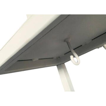 Suport pentru flori Vivatechnix VMD-1063 Arcade, Alb, 50x30x150 cm, 4 polite, demontabil