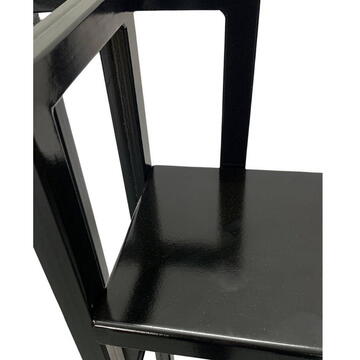 Suport pentru flori Vivatechnix VMD-1072, Negru, 40x20x118 cm, 6 polite