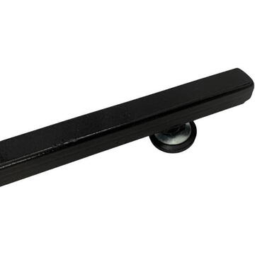 Suport pentru flori Vivatechnix VMD-1074, Negru, 50x22x105 cm, picioare reglabile