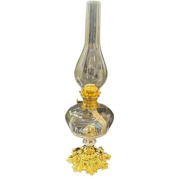 Lampa cu gaz lampant Vivatechnix TR-1021, cu picior din metal, 430 mm