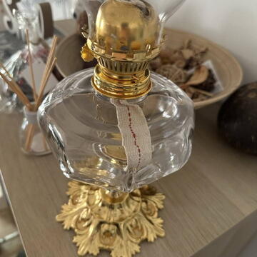 Lampa cu gaz lampant Vivatechnix TR-1021, cu picior din metal, 430 mm