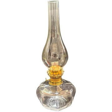 Lampa cu gaz lampant Vivatechnix TR-1018, sticla transparenta