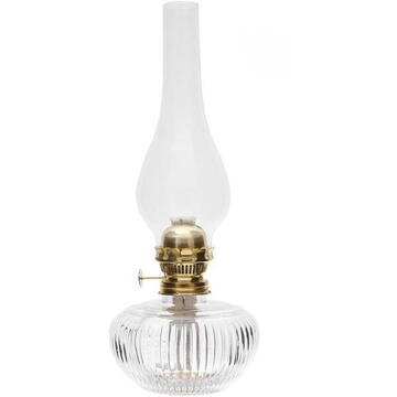 Lampa cu gaz lampant Vivatechnix TR-1016, sticla transparenta