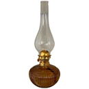 Lampa cu gaz lampant Vivatechnix TR-1014, sticla maro