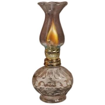 Mini Lampa cu gaz Vivatechnix Kutulu TR-1012, inaltime 20 cm, abajur de sticla