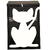 Cutie postala Vivatechnix Cat KRO-1234, otel, 400x250x100mm, Negru/Alb, 2 chei