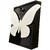 Cutie postala Vivatechnix Butterfly KRO-1228, otel, 400x250x100mm, Negru/Alb, 2 chei