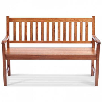 VivaTechnix Banca pentru gradina, Lemn, 55.8 x 127 x 87.5 cm, 3 persoane, max 363 kg