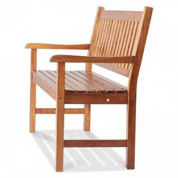 VivaTechnix Banca pentru gradina, Lemn, 55.8 x 127 x 87.5 cm, 3 persoane, max 363 kg