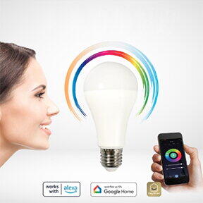 BEC LED E27 A65 RGB CCT SMART WI-FI 14W