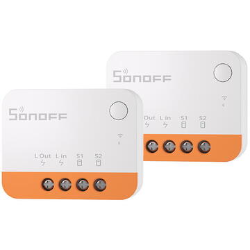 Releu inteligent Smart mini ZigBee Switch Sonoff ZBMINIL2 (2 pcs)