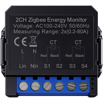 Releu inteligent Avatto bi-directional energy meter ZWPM16-2