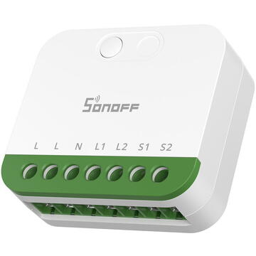 Releu inteligent Dual-Channel mini switch Sonoff MINI-2GS Matter