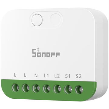 Releu inteligent Dual-Channel mini switch Sonoff MINI-2GS Matter