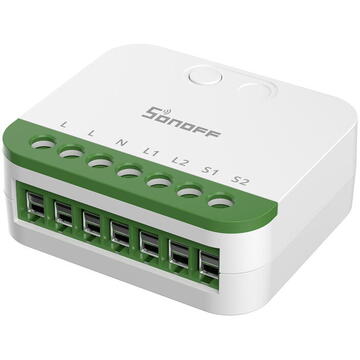 Releu inteligent Dual-Channel mini switch Sonoff MINI-2GS Matter