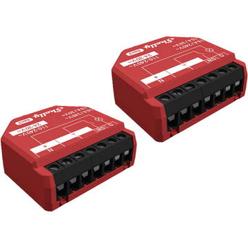 Releu inteligent Shelly 1PM Gen3 Set of 2 Controller WiFi/Bluetooth