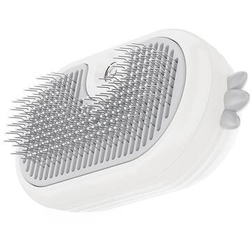 Rojeco Cat Steam Brush with massage function (white)