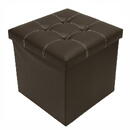RPX-TAB TABURET PLIABIL DEPOZITARE MODERN - 38X38X38CM / BRUN