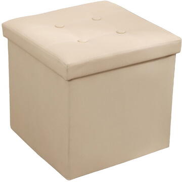 RPX-TAB TABURET PLIABIL DEPOZITARE MODERN - 38X38X38CM / GALBEN