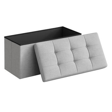 RPX-TAB TABURET PLIABIL DEPOZITARE DUBLU - 76X38X38CM / GRI