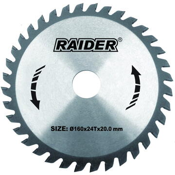 Raider Disc circular 160x24Tx20.0mm RD-SB06