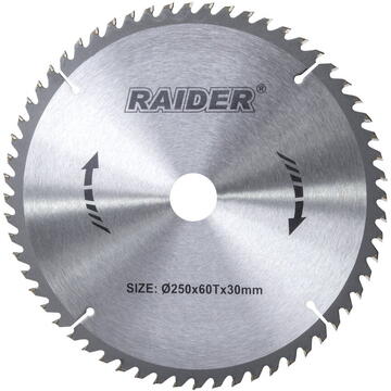 Raider Disc circular 250x60Tx30mm