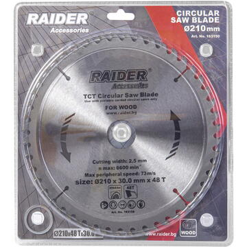 Raider Disc pentru fierastrau circular 2104830mm