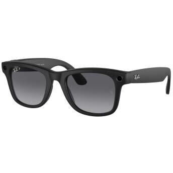 Ochelari Smart RAYBAN META Wayfarer Gen 2 RW4012 601ST3 53-22, Wi-Fi 6, Bluetooth Lentile Gradient Polarizate Gri Negru