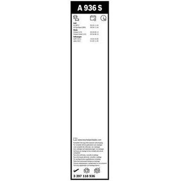 Stergatoare auto Bosch Set stergatoare AeroTwin A936S 3397118936, lungime 600 mm, 475 mm