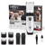 Adler Professional Pet Hair Clipper with Spare Battery, Titanium-Ceramic Blade, 5800 RPM, Adjustable 0.8–14 mm, 4 Guide Combs